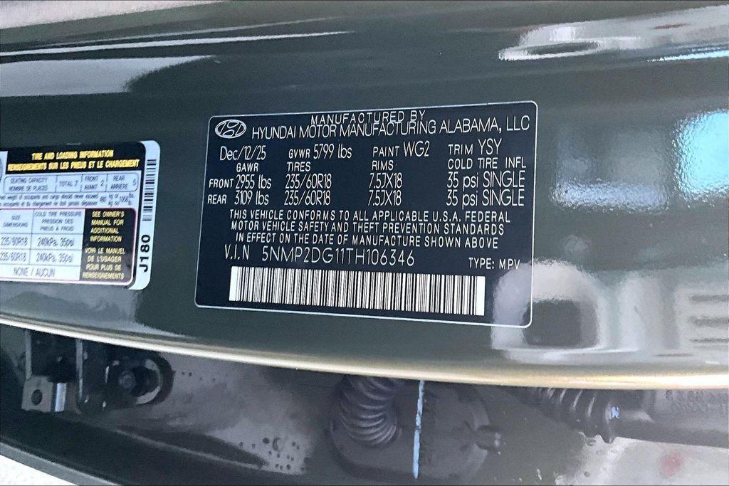 new 2026 Hyundai SANTA FE HEV car, priced at $36,810