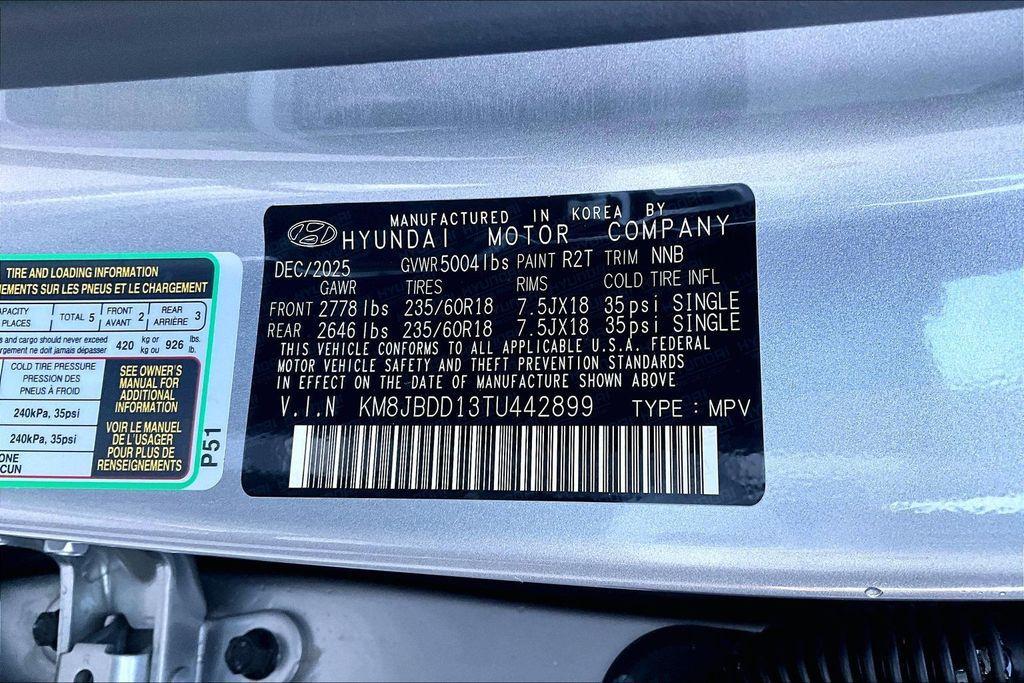 new 2026 Hyundai TUCSON Hybrid car, priced at $31,805