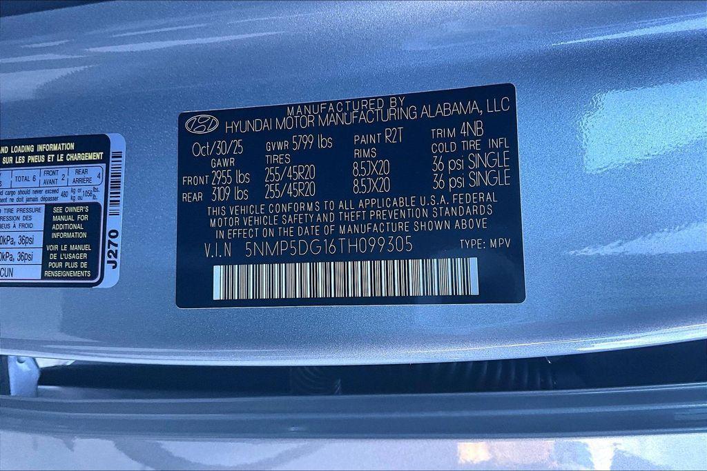 new 2026 Hyundai SANTA FE HEV car, priced at $46,790