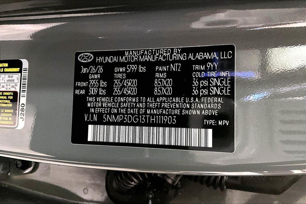 new 2026 Hyundai SANTA FE HEV car, priced at $44,075