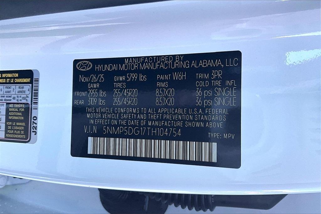 new 2026 Hyundai SANTA FE HEV car, priced at $47,790