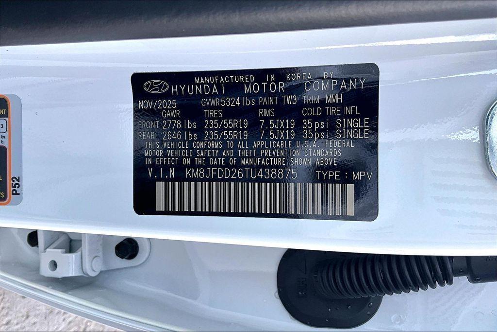 new 2026 Hyundai TUCSON Plug-In Hybrid car, priced at $49,975