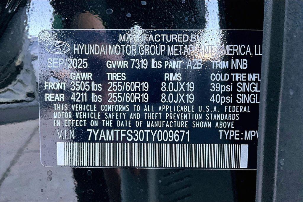 new 2026 Hyundai IONIQ 9 car, priced at $52,890