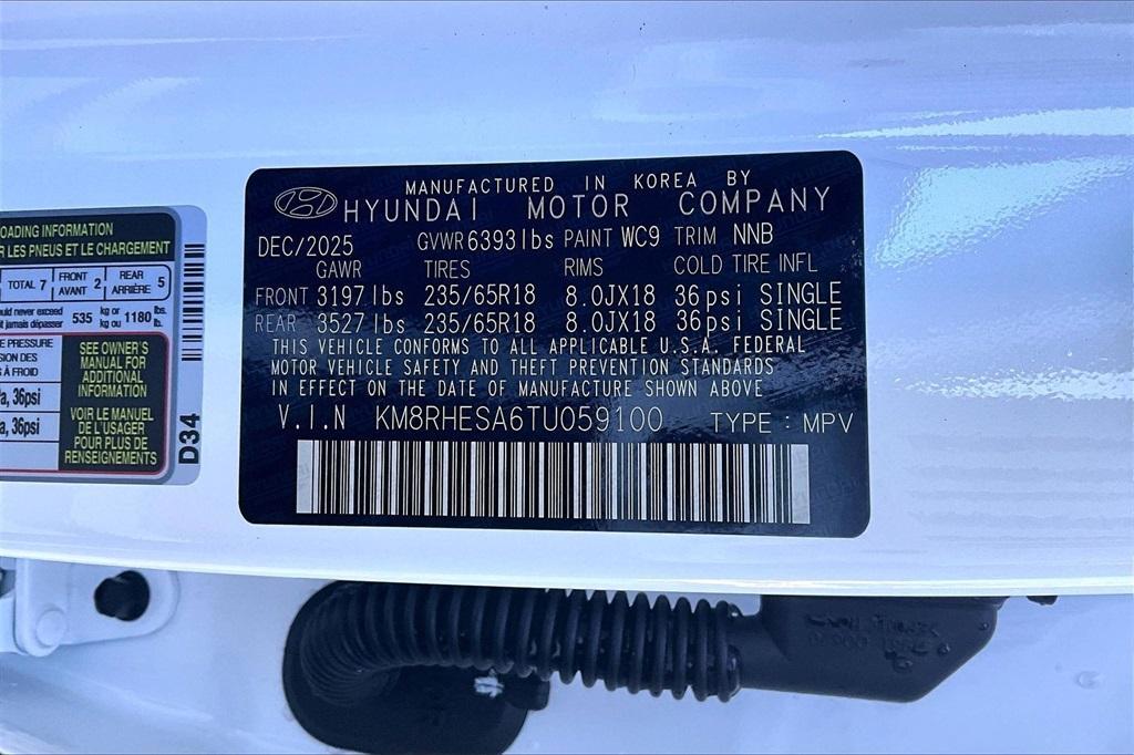 new 2026 Hyundai Palisade Hybrid car, priced at $51,120