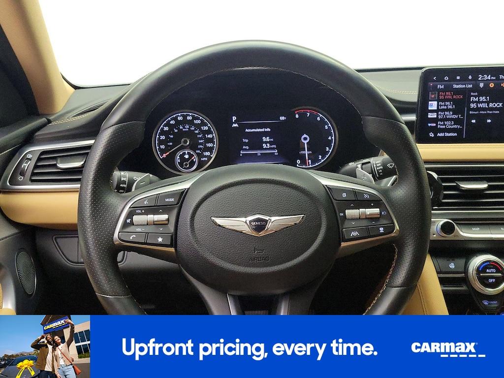 used 2022 Genesis G70 car, priced at $31,998