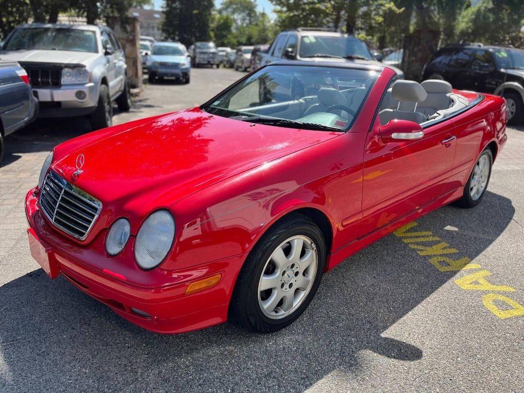 used 2002 Mercedes-Benz CLK-Class car, priced at $14,800