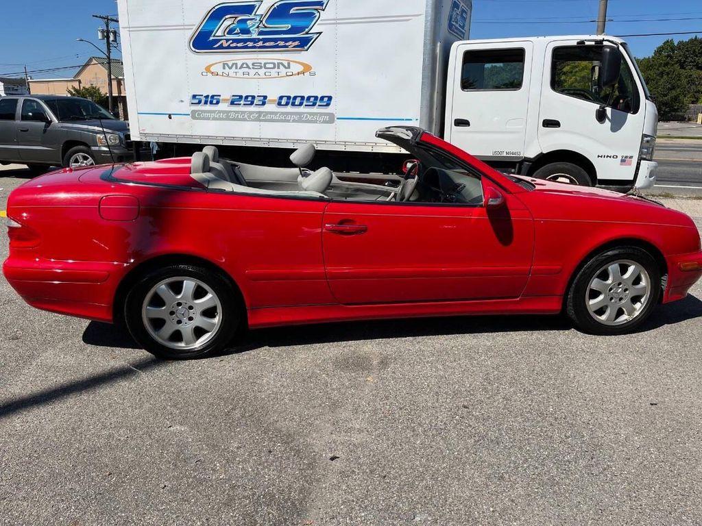 used 2002 Mercedes-Benz CLK-Class car, priced at $14,800