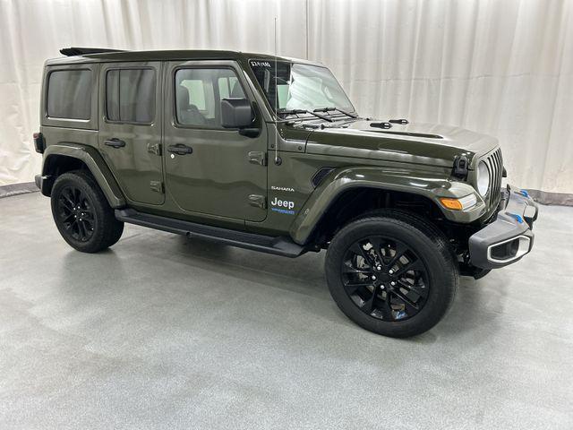 used 2022 Jeep Wrangler Unlimited 4xe car, priced at $27,446