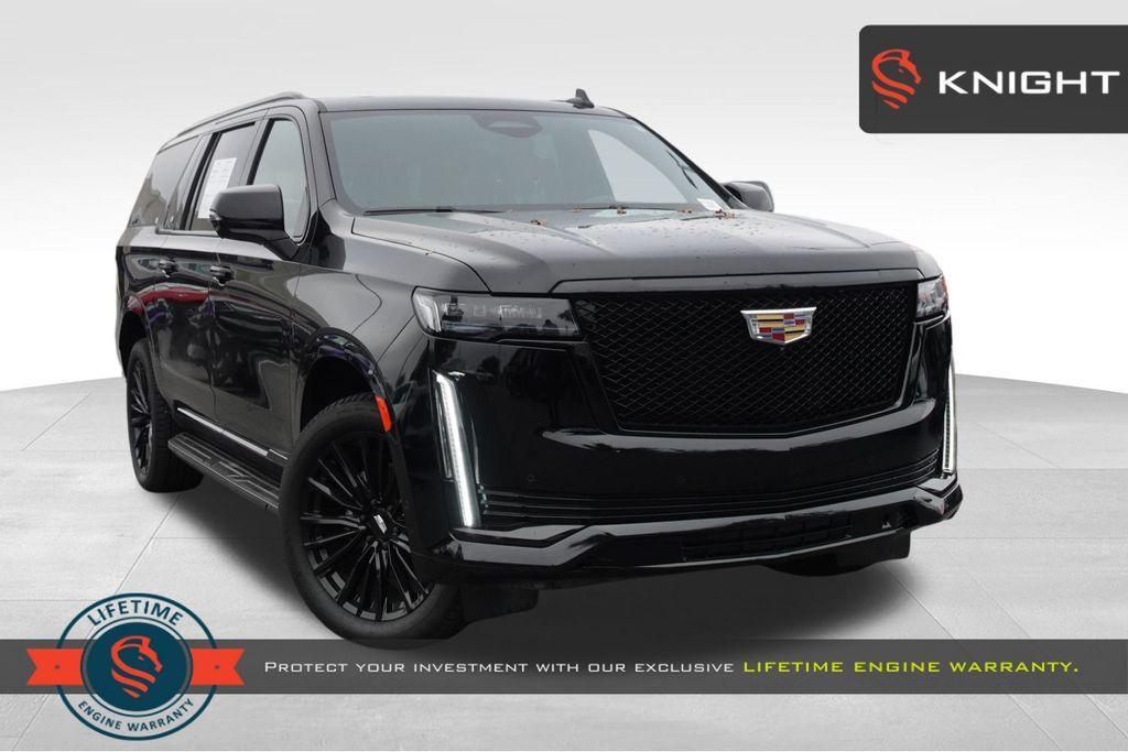 used 2023 Cadillac Escalade ESV car, priced at $70,799