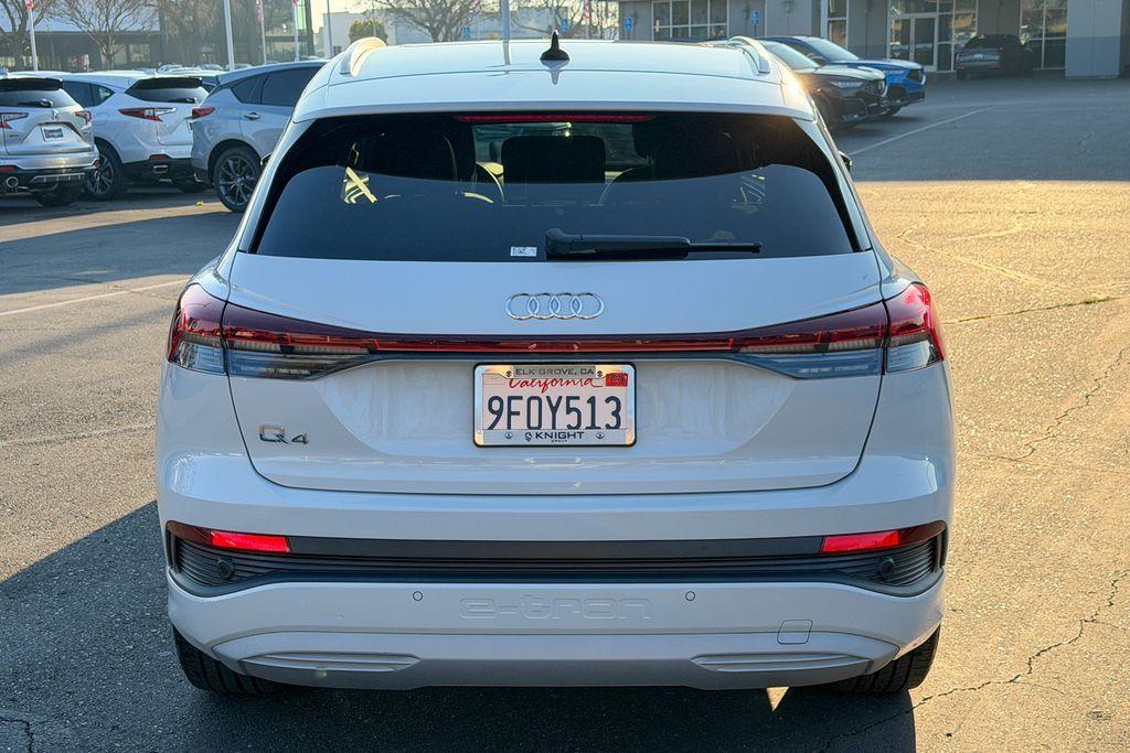 used 2023 Audi Q4 e-tron car, priced at $25,363