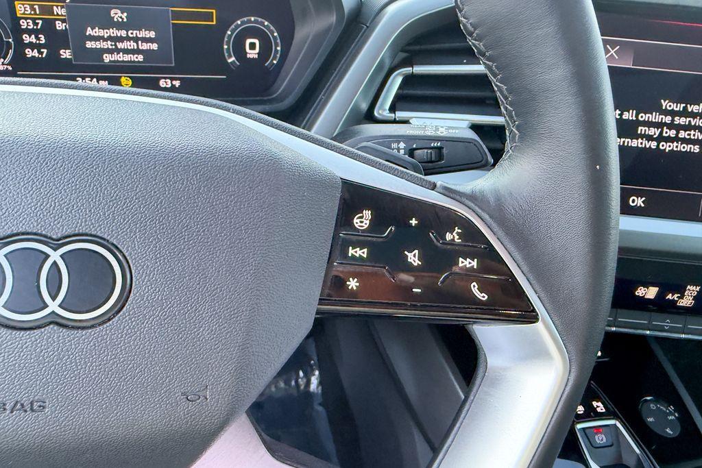 used 2023 Audi Q4 e-tron car, priced at $25,363