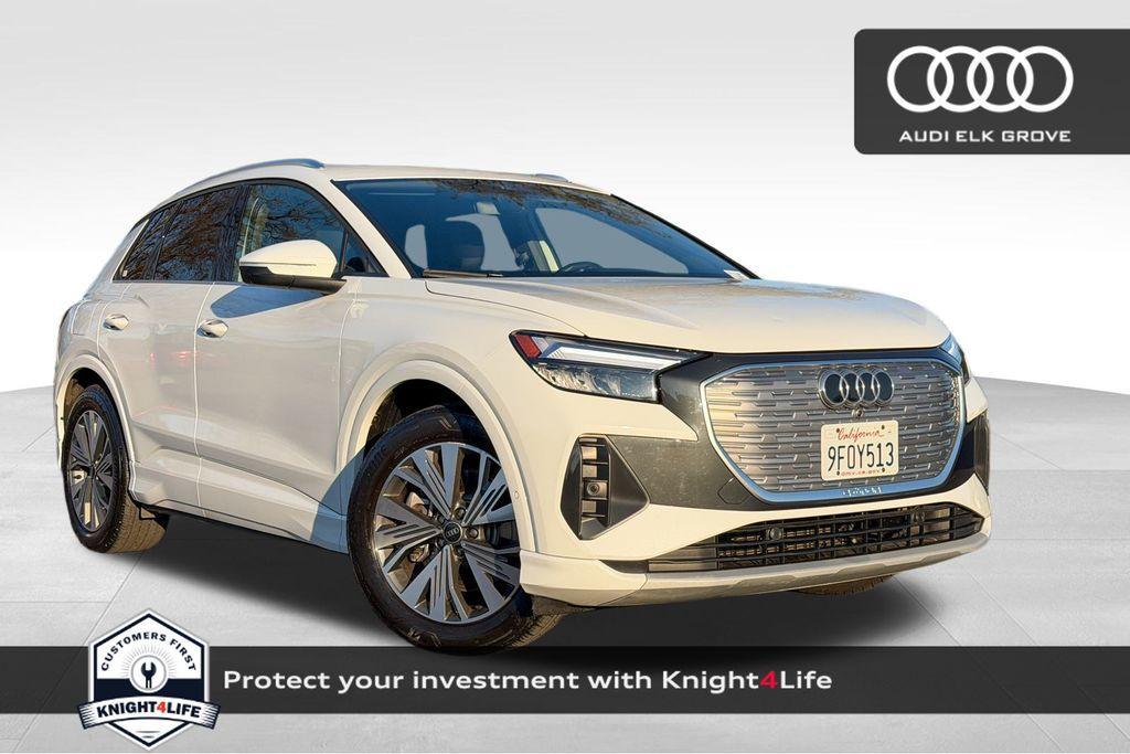 used 2023 Audi Q4 e-tron car, priced at $25,363