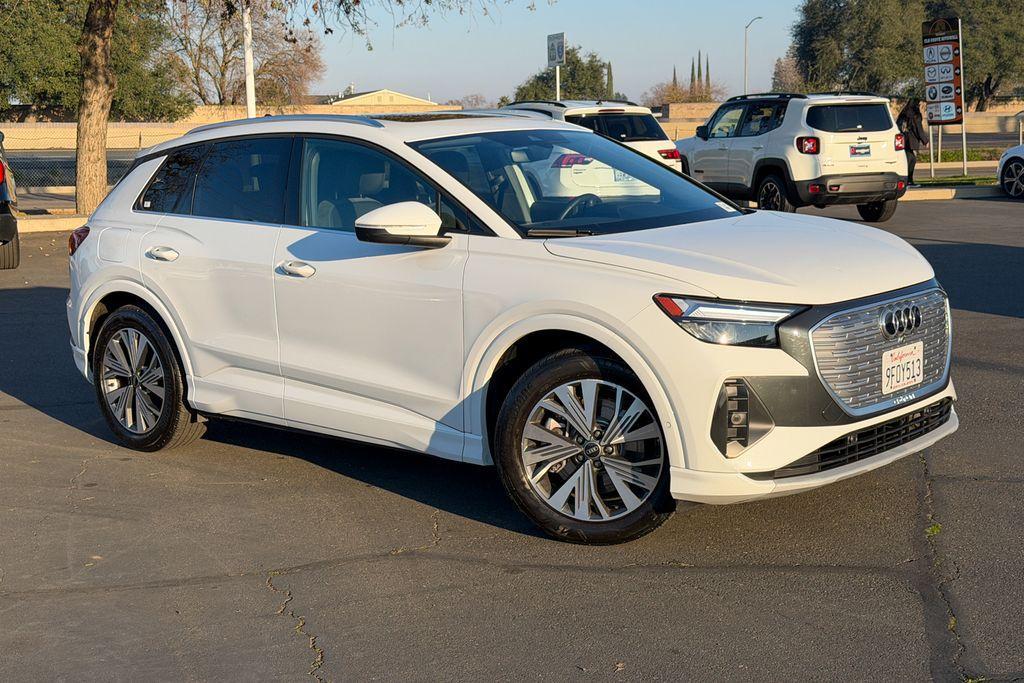 used 2023 Audi Q4 e-tron car, priced at $25,363