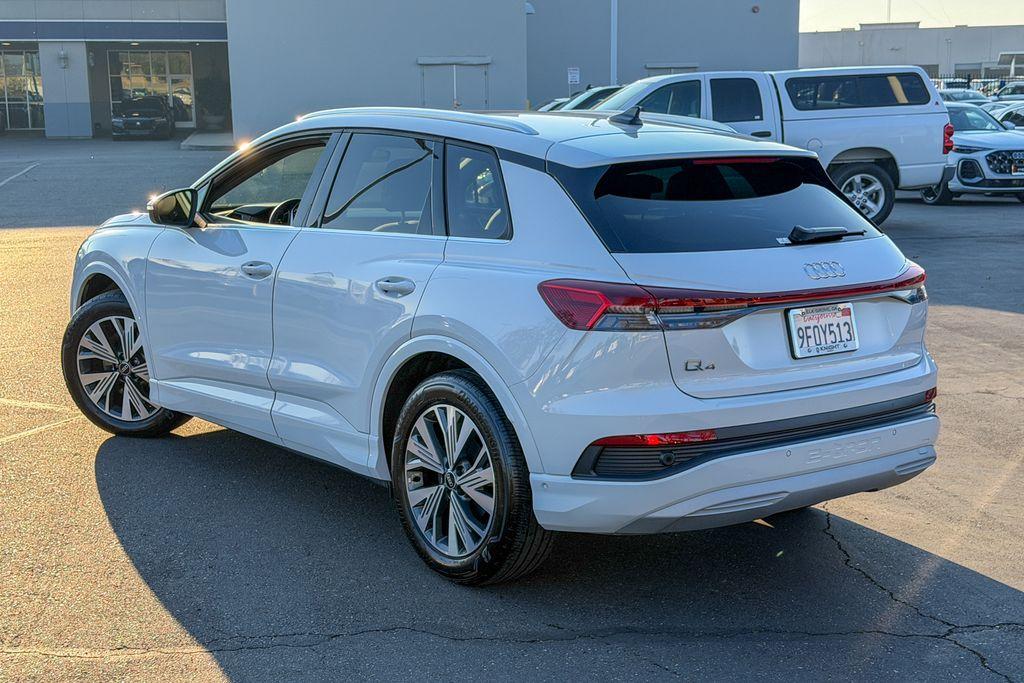 used 2023 Audi Q4 e-tron car, priced at $25,363