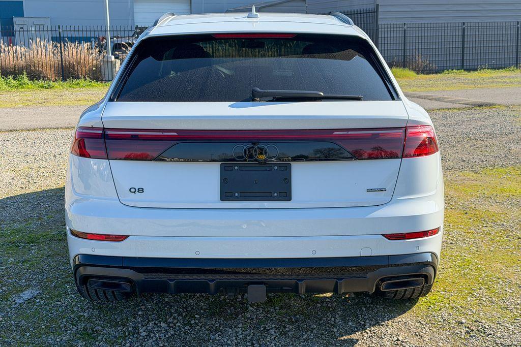new 2025 Audi Q8 car, priced at $73,861