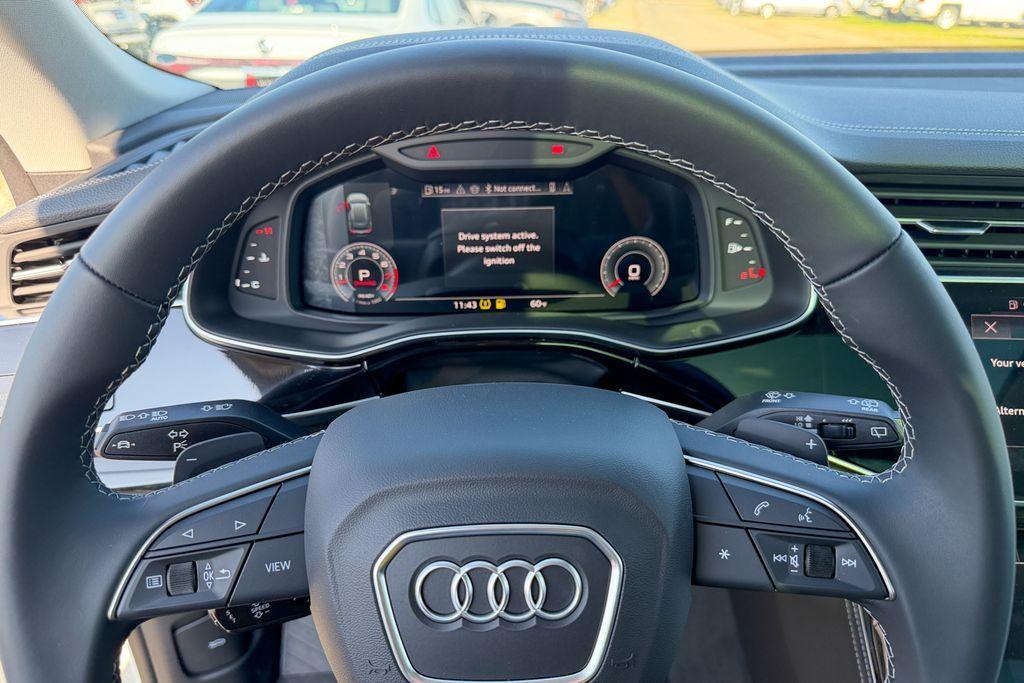 new 2025 Audi Q8 car, priced at $73,861
