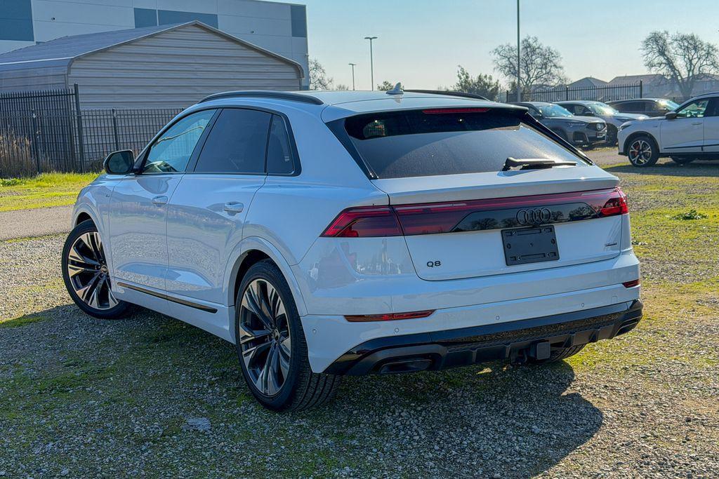 new 2025 Audi Q8 car, priced at $73,861