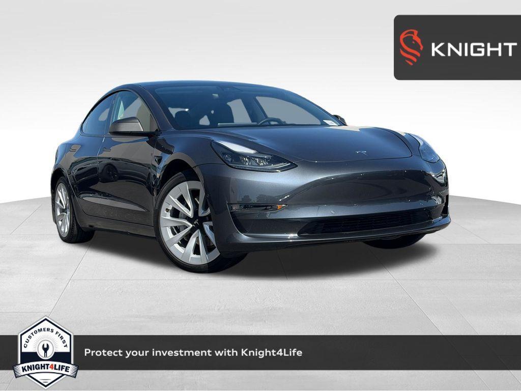 used 2021 Tesla Model 3 car, priced at $27,698