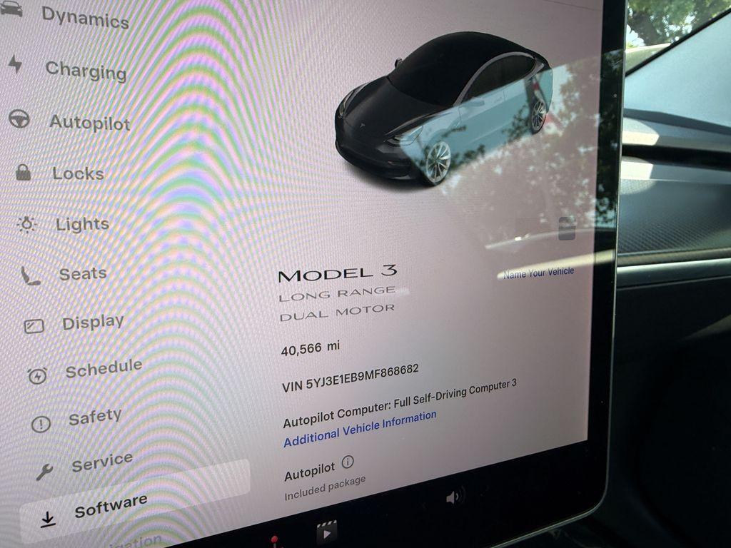 used 2021 Tesla Model 3 car, priced at $27,698