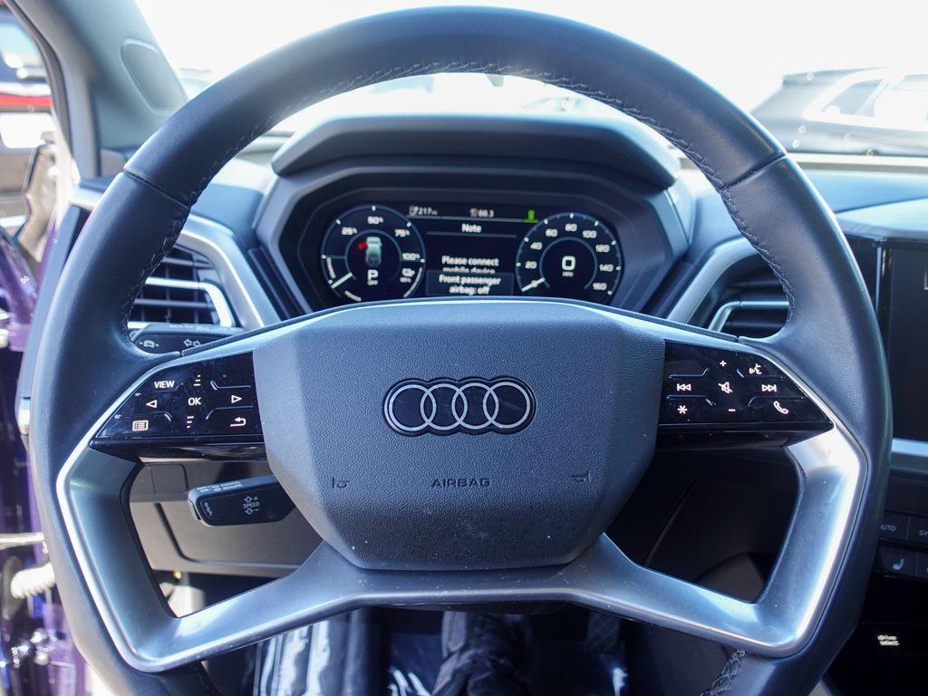 used 2023 Audi Q4 e-tron car, priced at $24,699