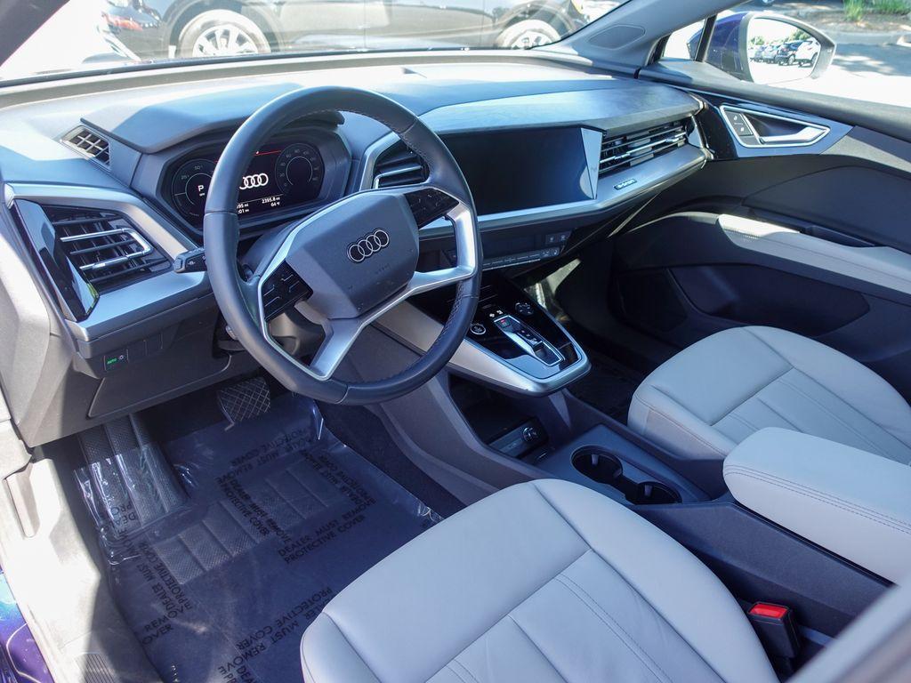 used 2023 Audi Q4 e-tron car, priced at $24,699