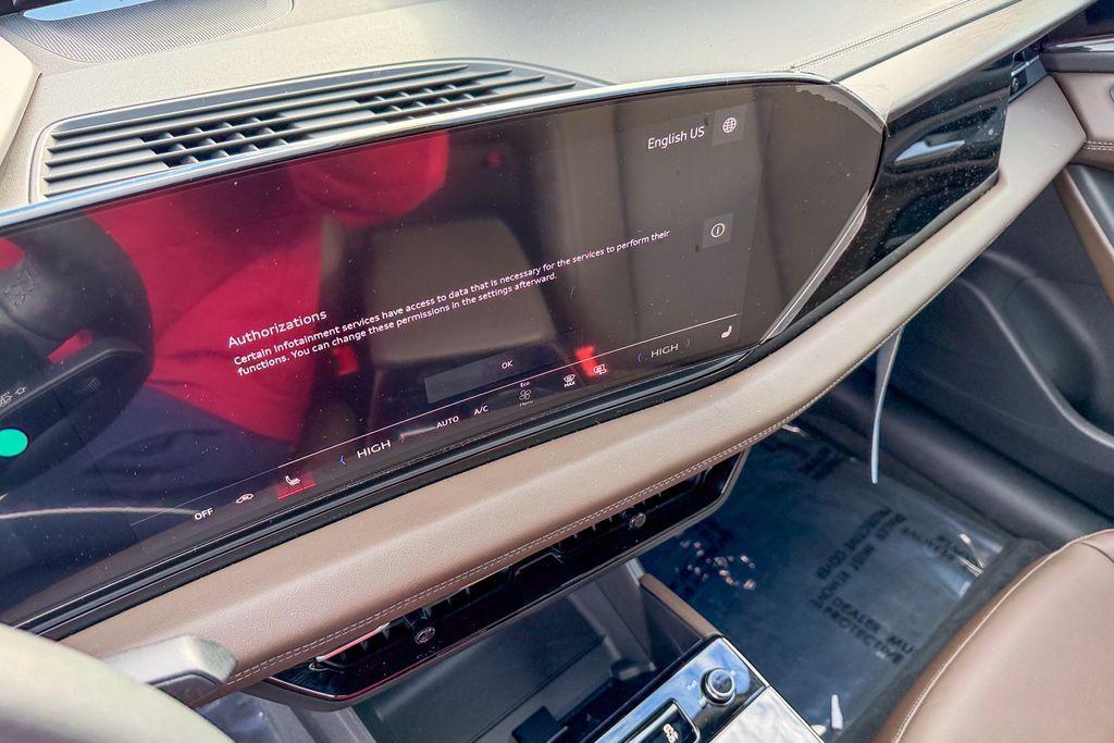 new 2025 Audi A6 e-tron car, priced at $60,485