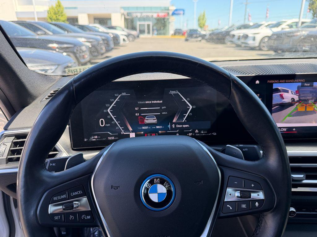 used 2024 BMW 330e car, priced at $27,445
