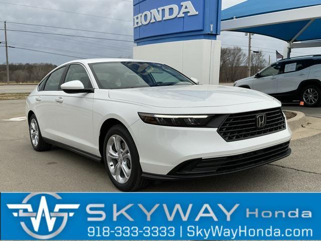 new 2025 Honda Accord car, priced at $28,833