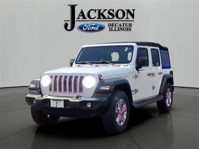 used 2018 Jeep Wrangler Unlimited car, priced at $25,357