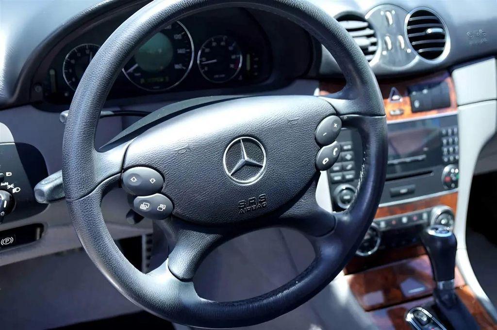 used 2007 Mercedes-Benz CLK-Class car, priced at $11,900