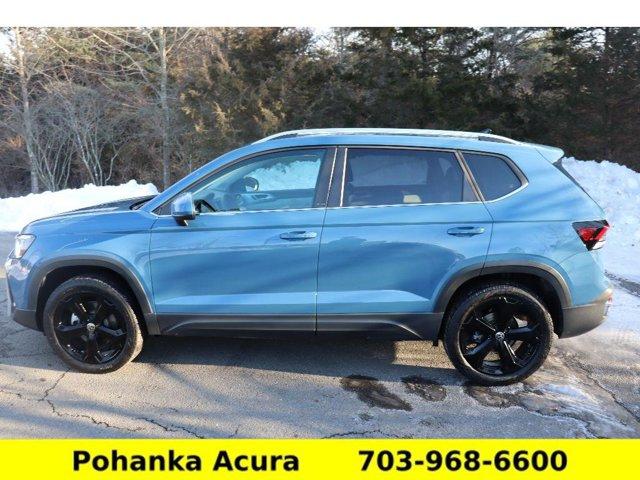 used 2025 Volkswagen Taos car, priced at $29,597