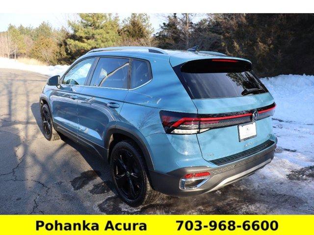 used 2025 Volkswagen Taos car, priced at $29,597