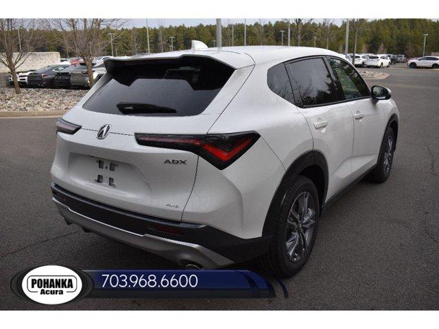 new 2025 Acura ADX car, priced at $38,950