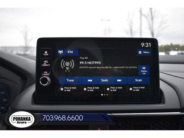 new 2025 Acura ADX car, priced at $38,950