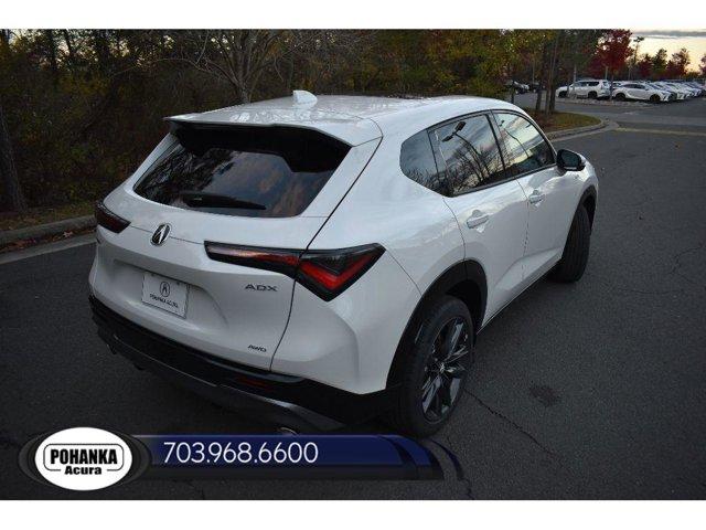 new 2025 Acura ADX car, priced at $41,950