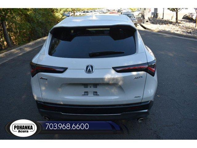 new 2025 Acura ADX car, priced at $41,950