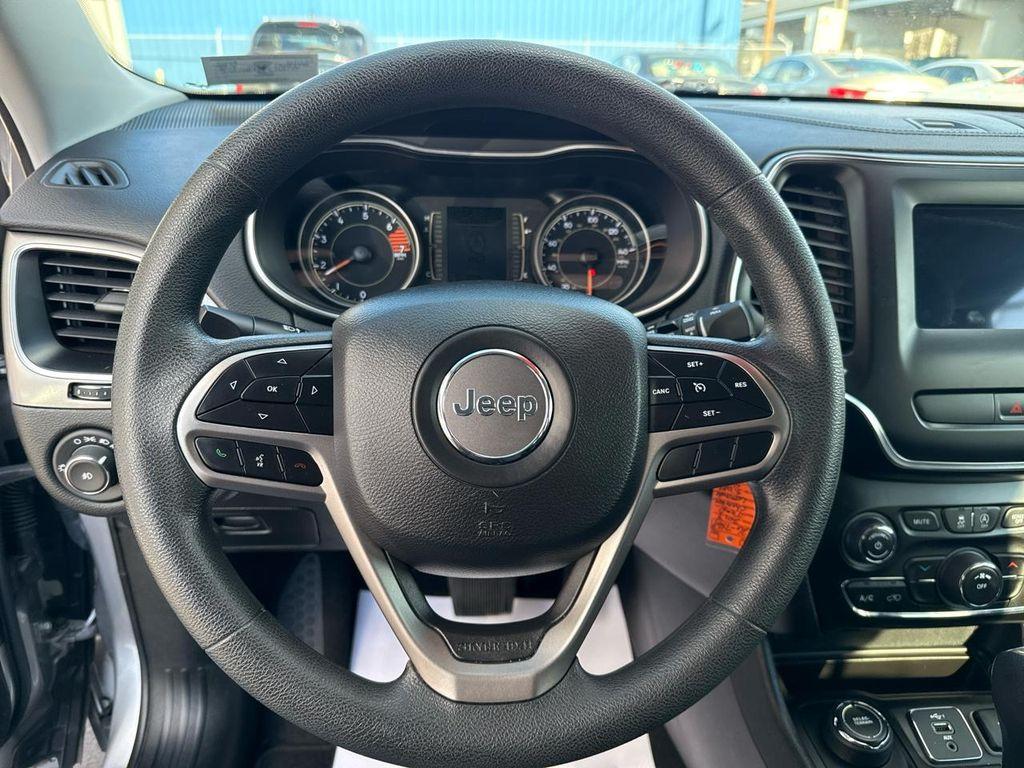 used 2019 Jeep Cherokee car, priced at $16,990