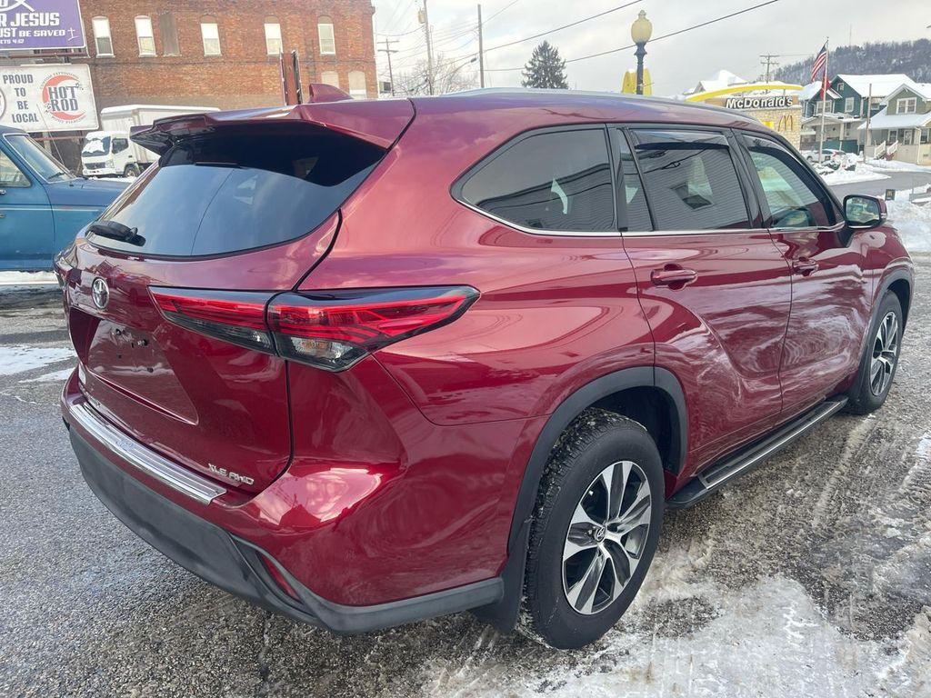 used 2020 Toyota Highlander car, priced at $25,000