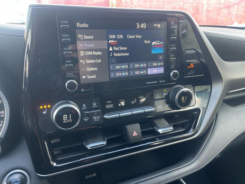 used 2020 Toyota Highlander car, priced at $25,000