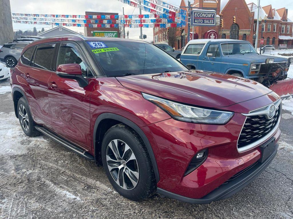 used 2020 Toyota Highlander car, priced at $25,000