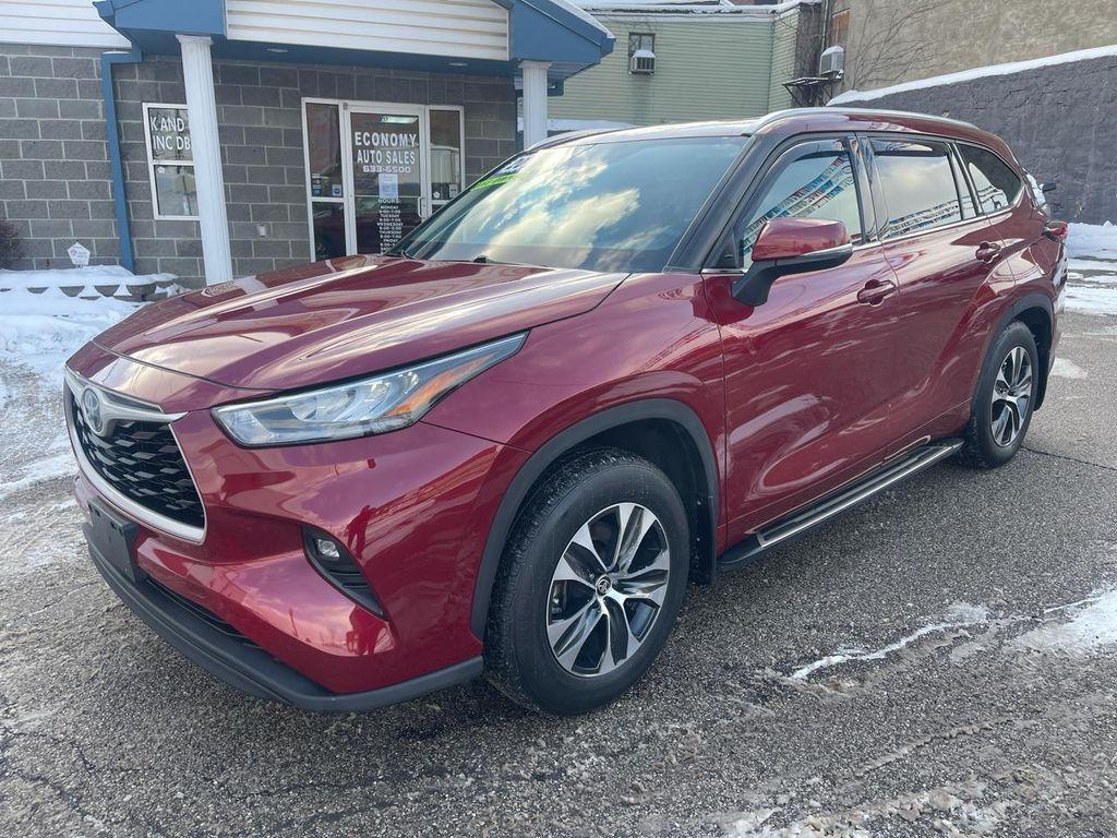 used 2020 Toyota Highlander car, priced at $25,000