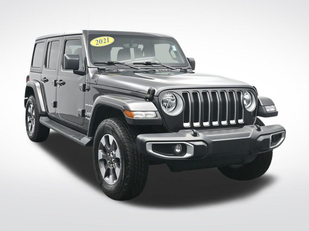 used 2021 Jeep Wrangler Unlimited car, priced at $28,887