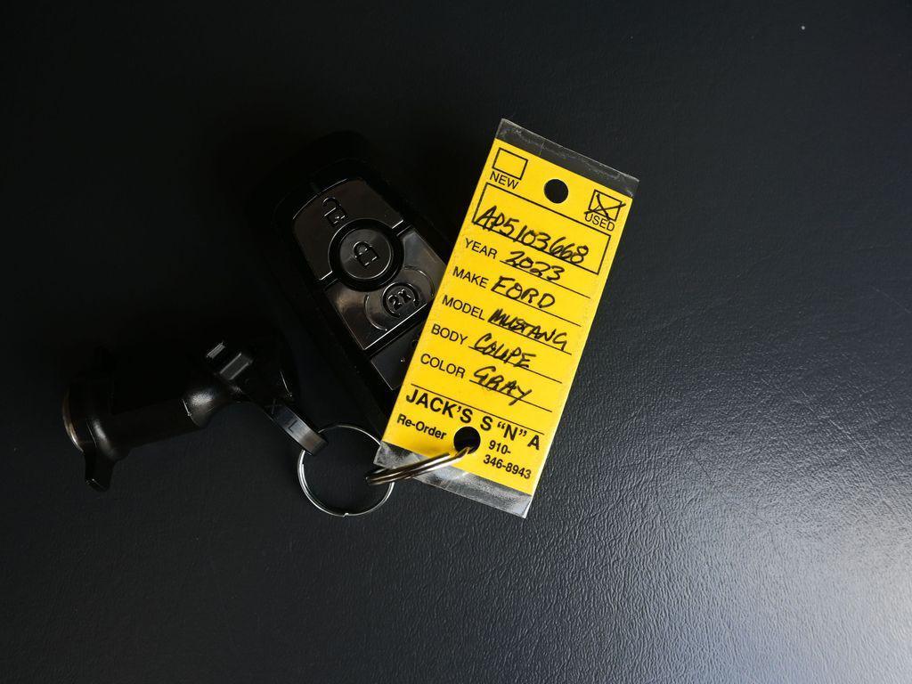 used 2023 Ford Mustang car, priced at $27,061