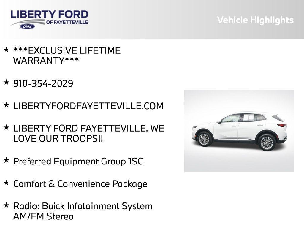 used 2023 Buick Envision car, priced at $19,997