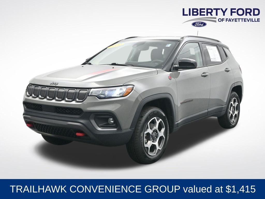 used 2022 Jeep Compass car, priced at $20,995