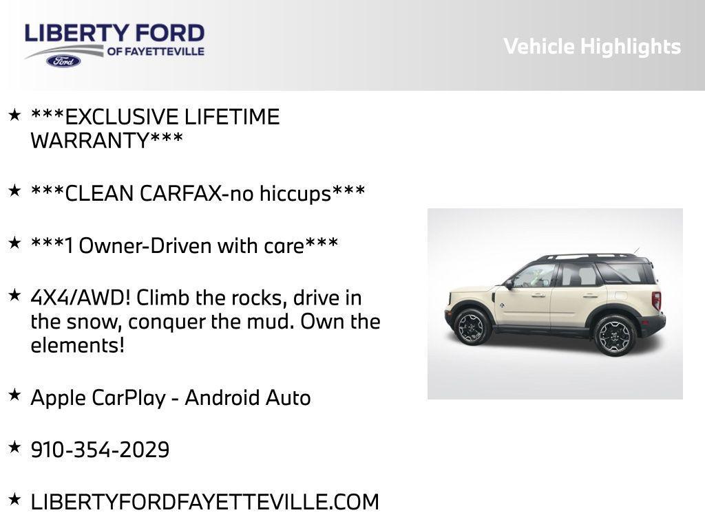 used 2025 Ford Bronco Sport car, priced at $27,997