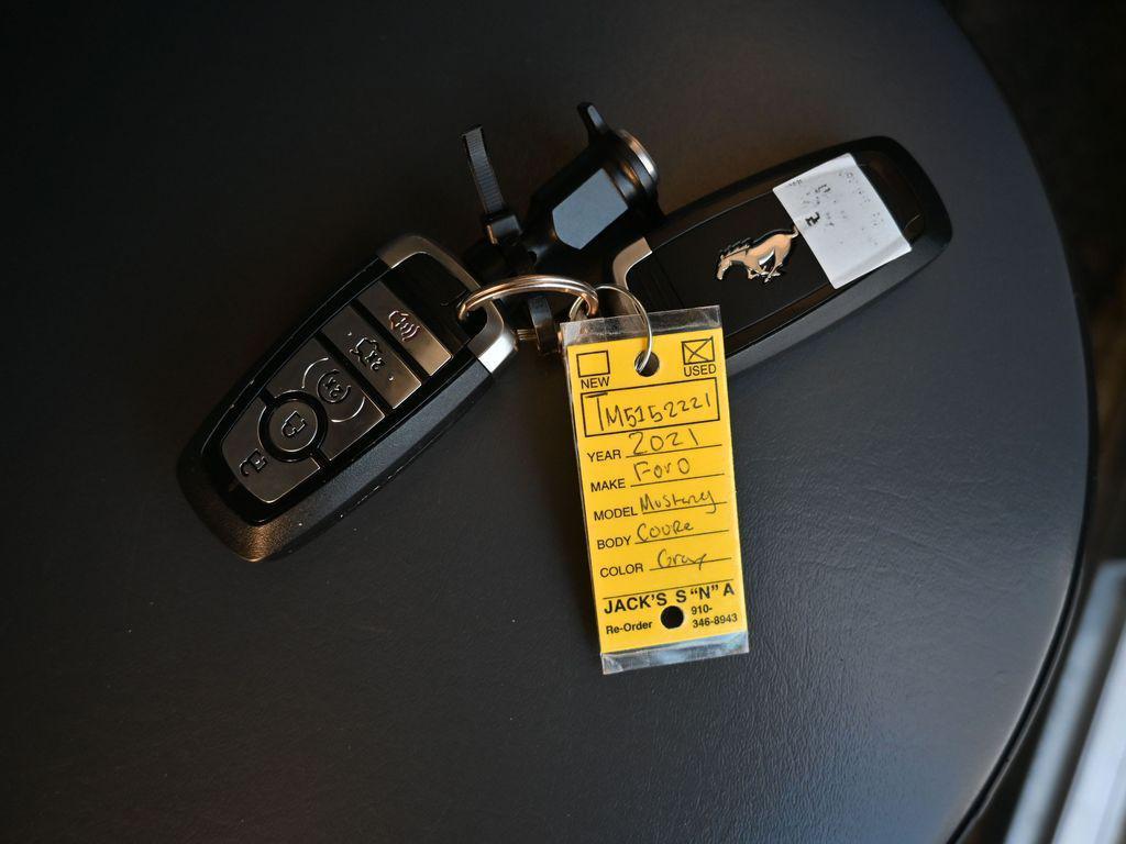 used 2021 Ford Mustang car, priced at $22,940
