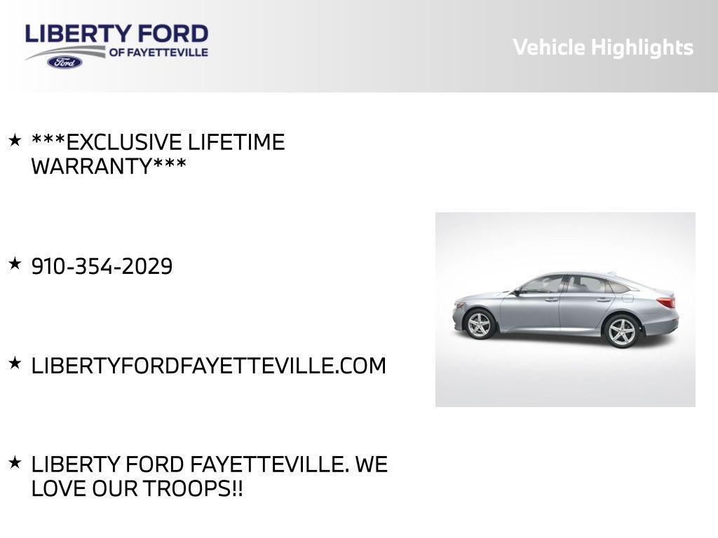 used 2020 Honda Accord car, priced at $18,995