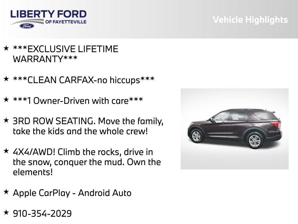 used 2022 Ford Explorer car, priced at $26,966