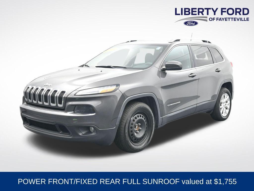 used 2018 Jeep Cherokee car, priced at $10,994